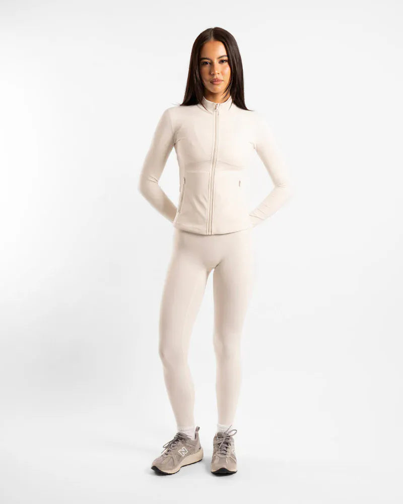 Active Basics Jackets / Vests Off White / S Active Basic Contour Zip Jacket