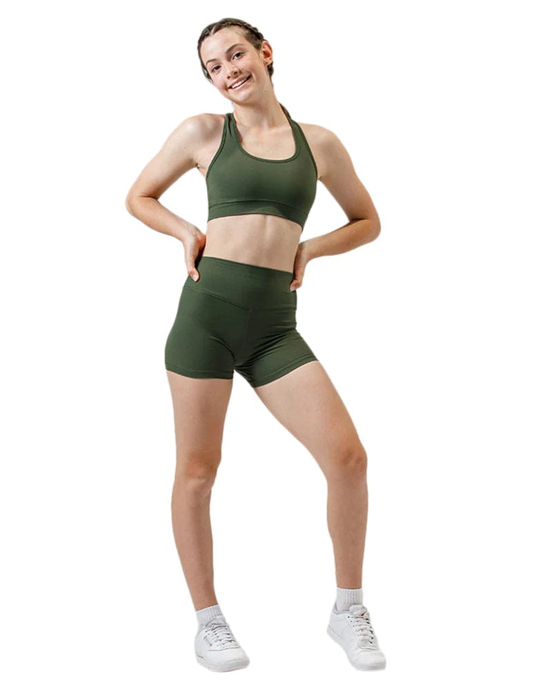 Active Basics Pants / Shorts Forest / 8 Active Basics Kids Hi-Rise Shorts