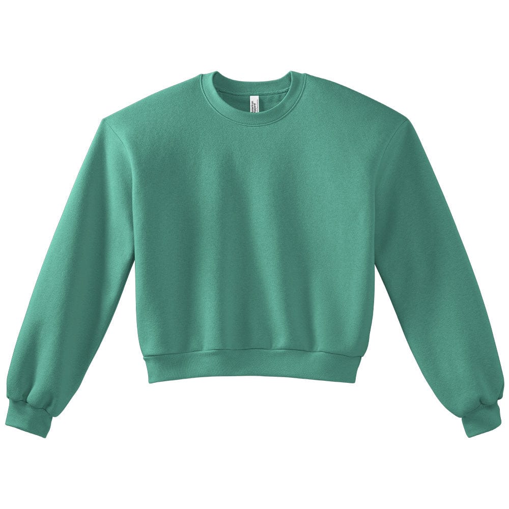 American Apparel Crews Arctic / S American Apparel Reflex Fleece Womens Crewneck Sweatshirt