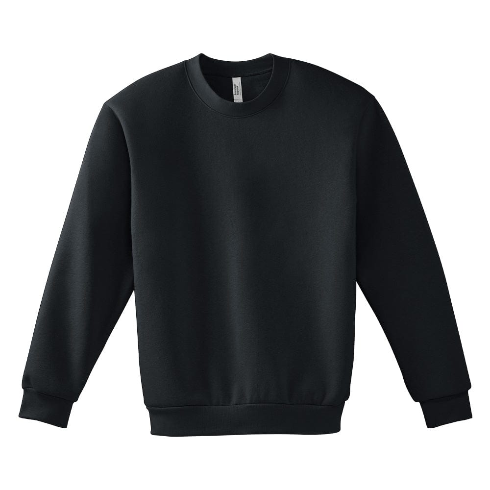 American Apparel Crews Black / S American Apparel Reflex Fleece Unisex Crewneck Sweatshirt