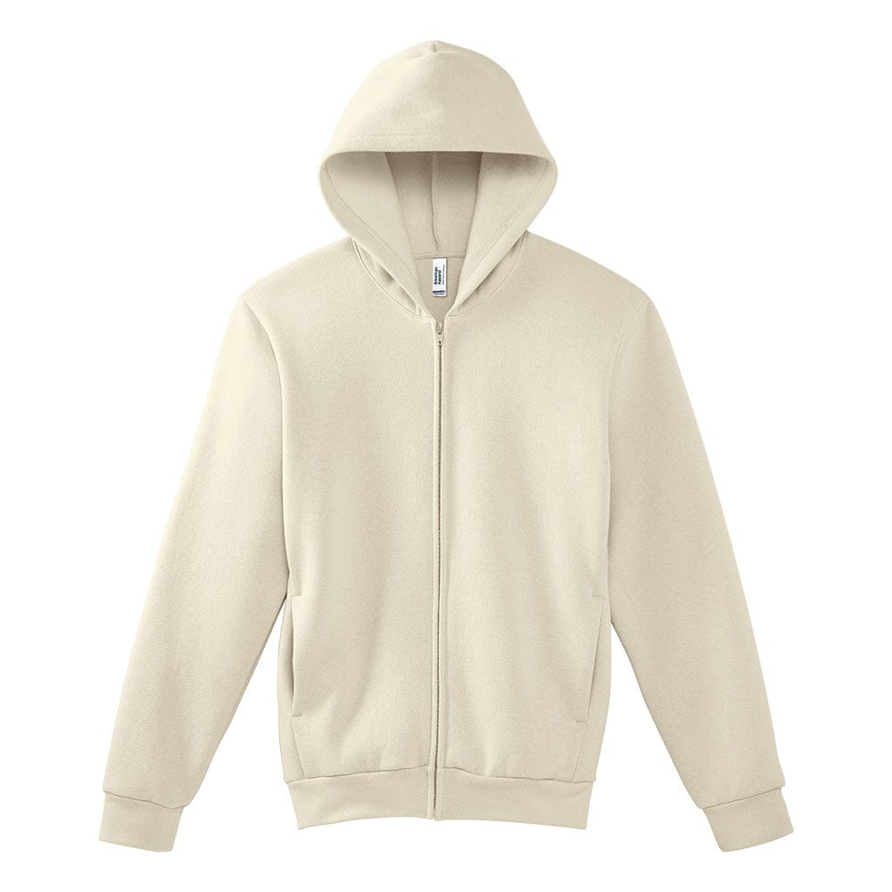 American Apparel Hoodies Bone / S American Apparel Reflex Fleece Unisex Full Zip Hooded Sweat