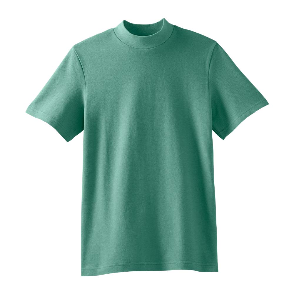 American Apparel T-Shirts Arctic / S American Apparel Unisex Pique Mockneck T-Shirt