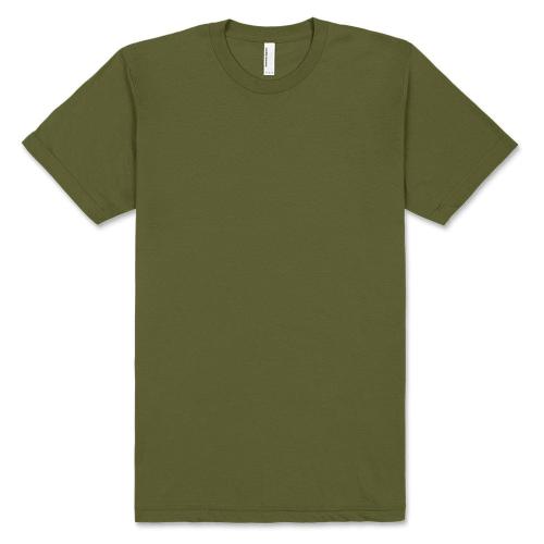 American Apparel T-Shirts Olive / S American Apparel Unisex Fine Jersey Short Sleeve T-Shirt