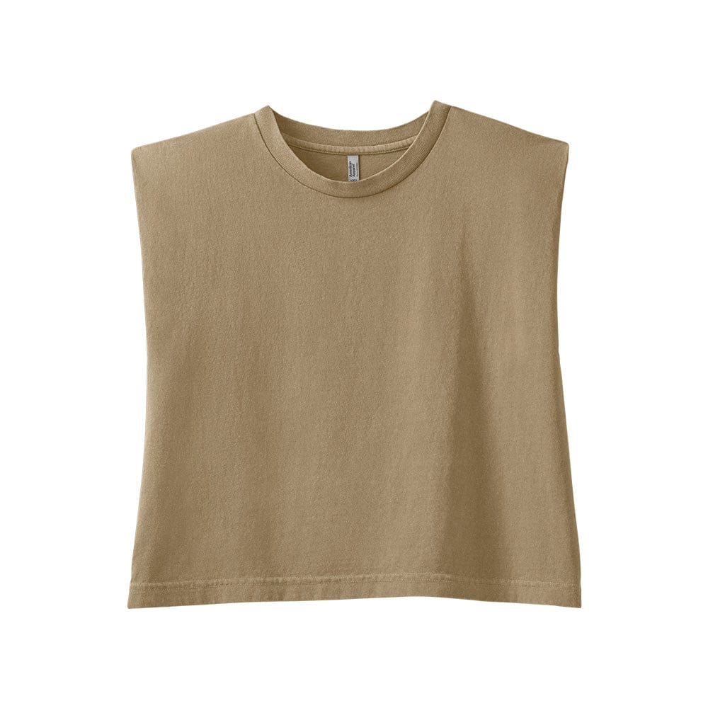 American Apparel Tanks / Singlets Faded Brown / S American Apparel Womens Muscle Tank
