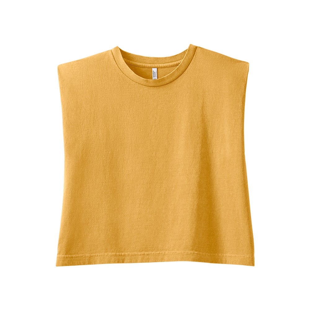 American Apparel Tanks / Singlets Faded Mustard / S American Apparel Womens Muscle Tank