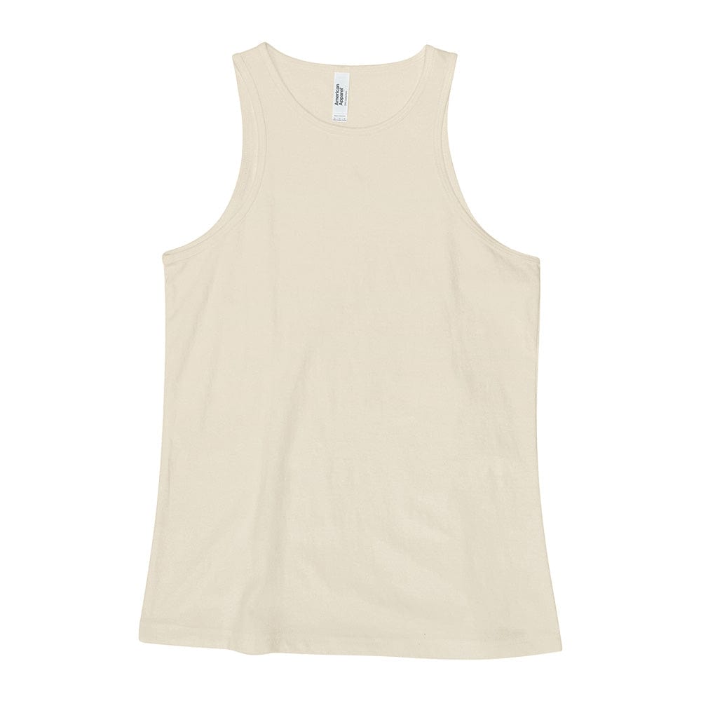 American Apparel Tanks / Singlets Heather Bone / S American Apparel CVC Womens Racerneck Tank