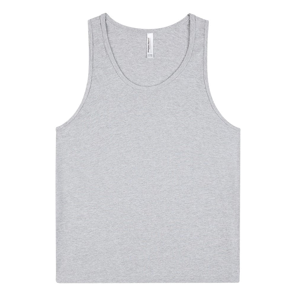 American Apparel Tanks / Singlets Heather Grey / 2XL American Apparel Unisex Fine Jersey Tank