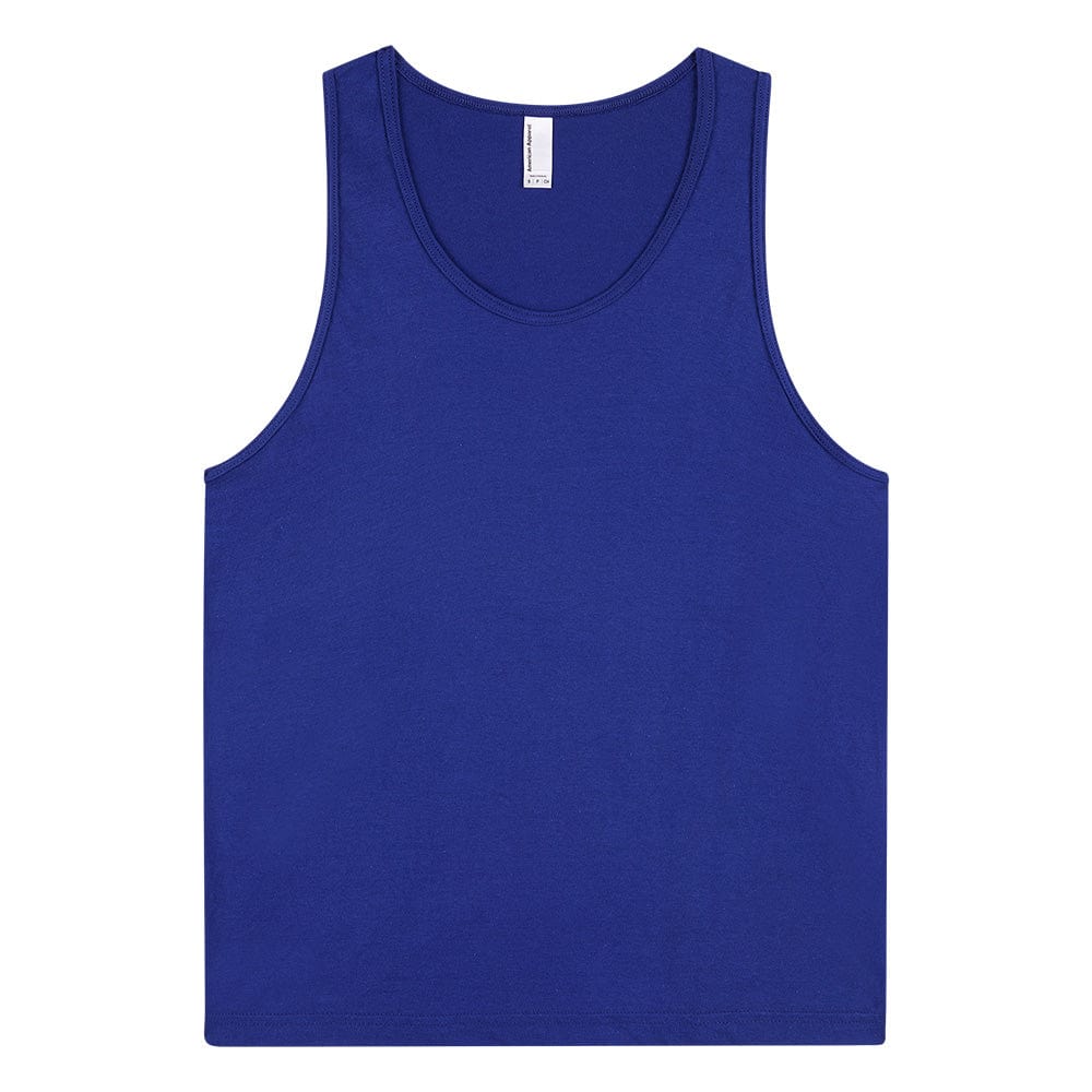 American Apparel Tanks / Singlets Lapis / 2XL American Apparel Unisex Fine Jersey Tank