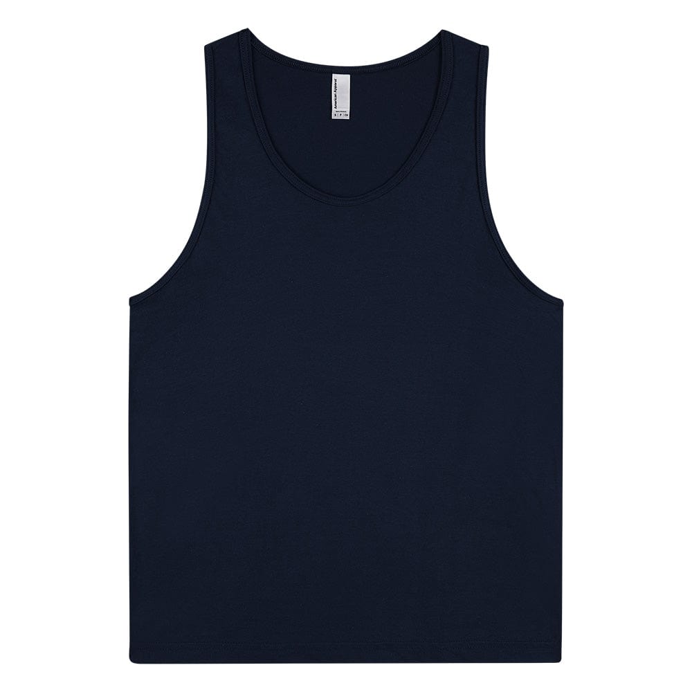 American Apparel Tanks / Singlets Navy / 2XL American Apparel Unisex Fine Jersey Tank