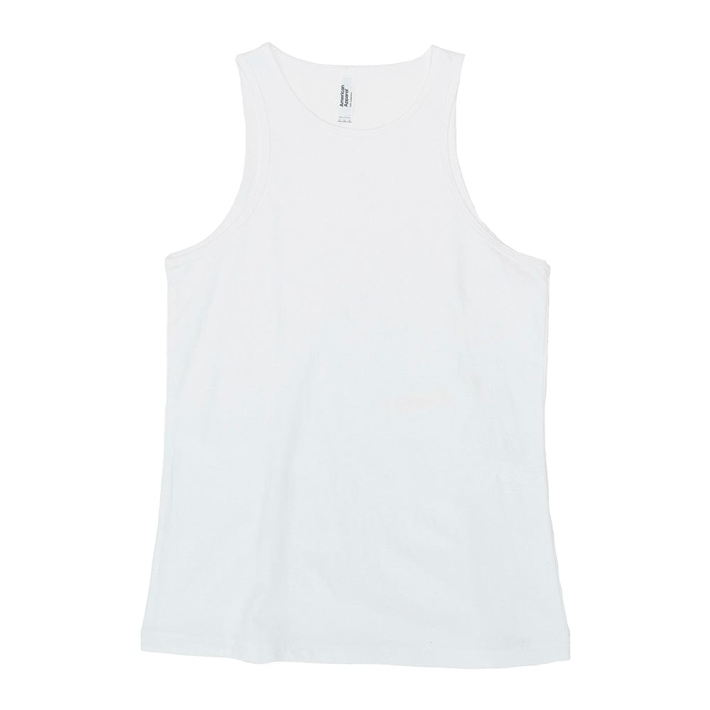American Apparel Tanks / Singlets White / S American Apparel CVC Womens Racerneck Tank
