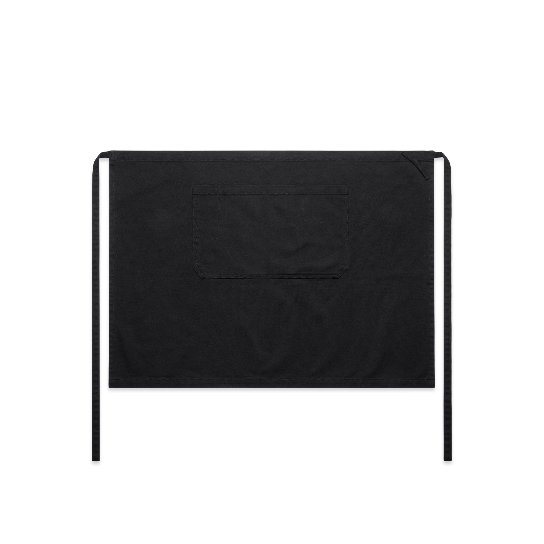 ASColour Aprons Black / OS ASColour Canvas Half Apron