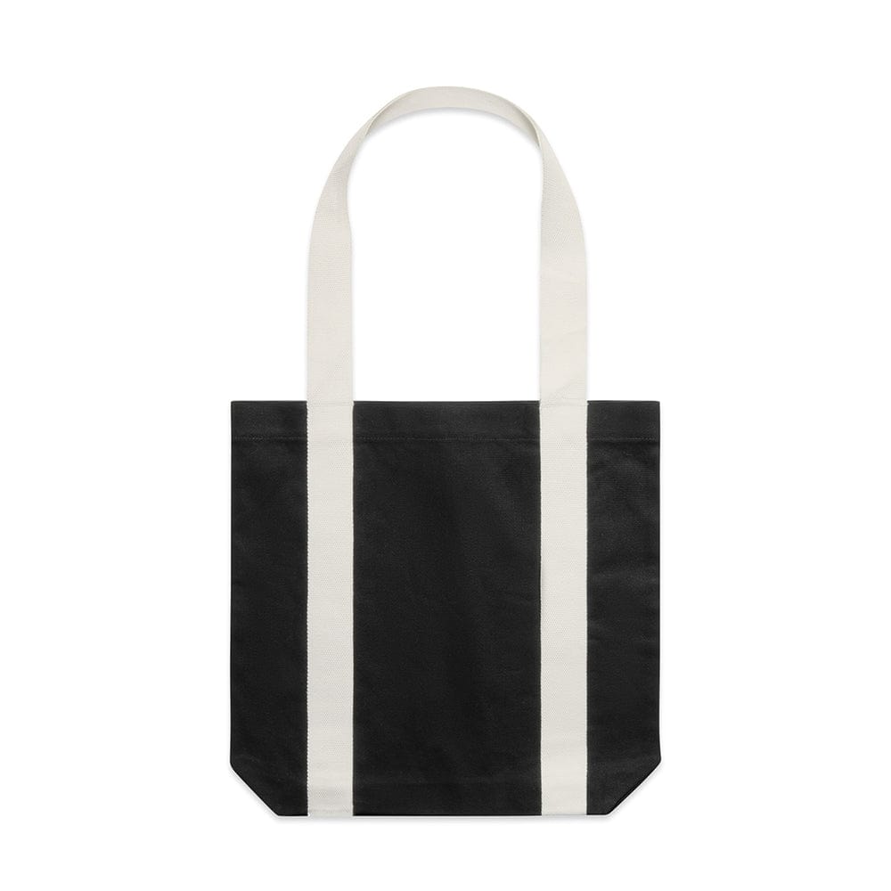 ASColour Bags Black/Cream / OS ASColour Two-Tone Carrie Tote