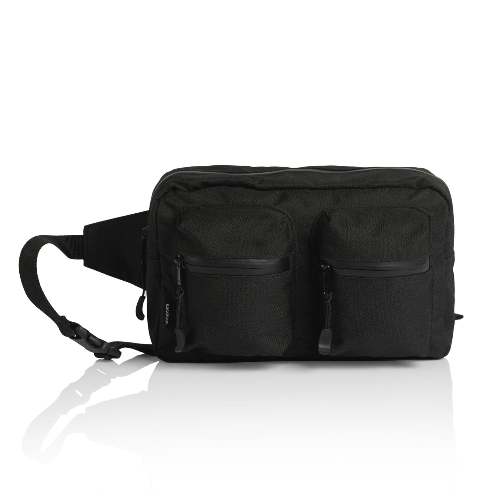 ASColour Bags Black / OS ASColour Recycled Double Waist Bag