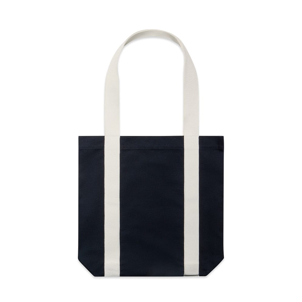 ASColour Bags Navy/Cream / OS ASColour Two-Tone Carrie Tote