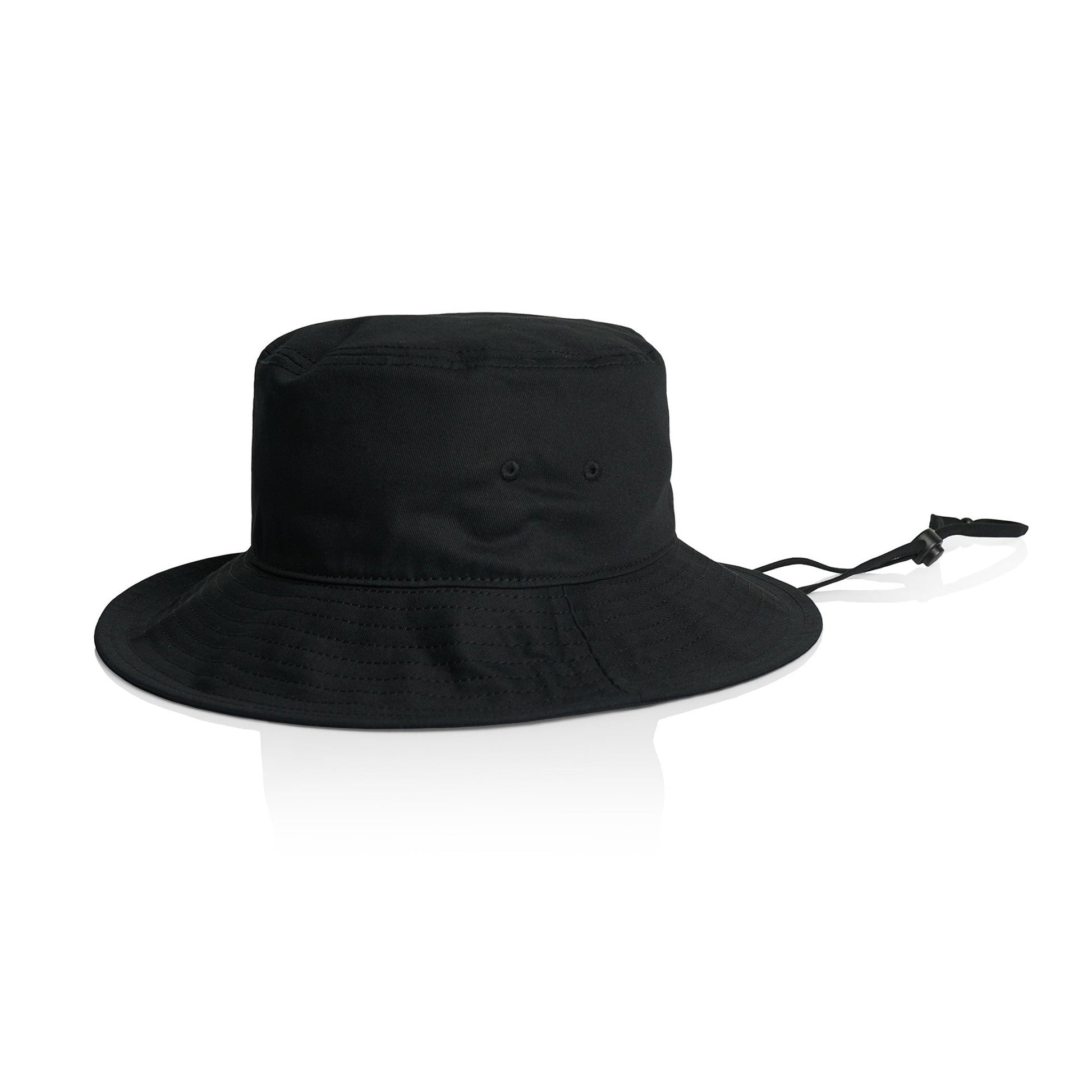 ASColour Black / OS ASColour Wide Brim Bucket Hat