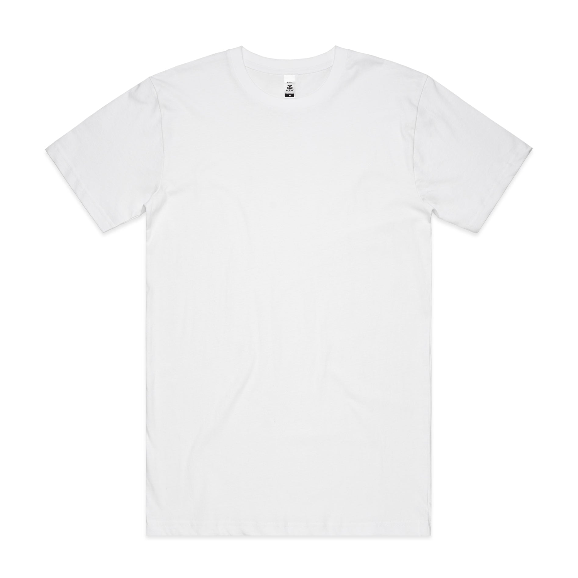 ASColour Bundle Block Tee - 1 Colour Screen Print - F&B
