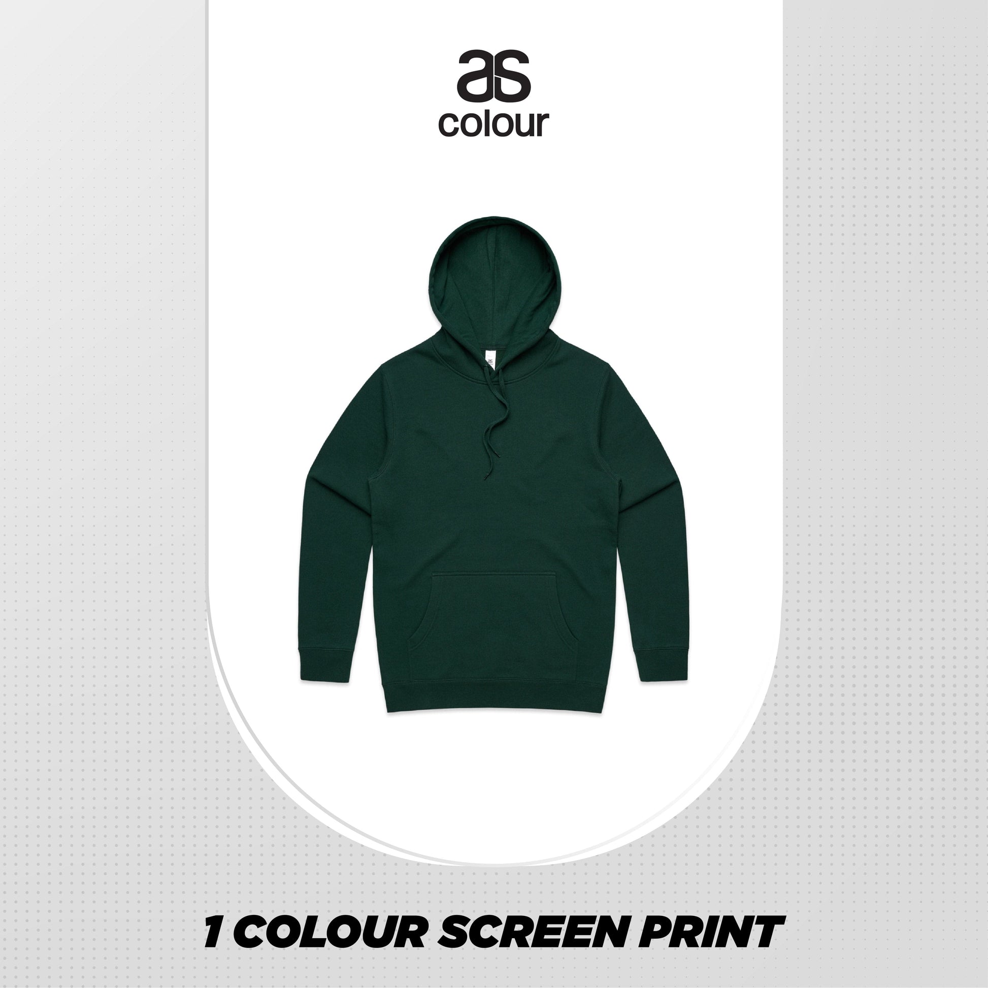 ASColour Bundle Stencil Hood - 1 Colour Screen Print - F or B