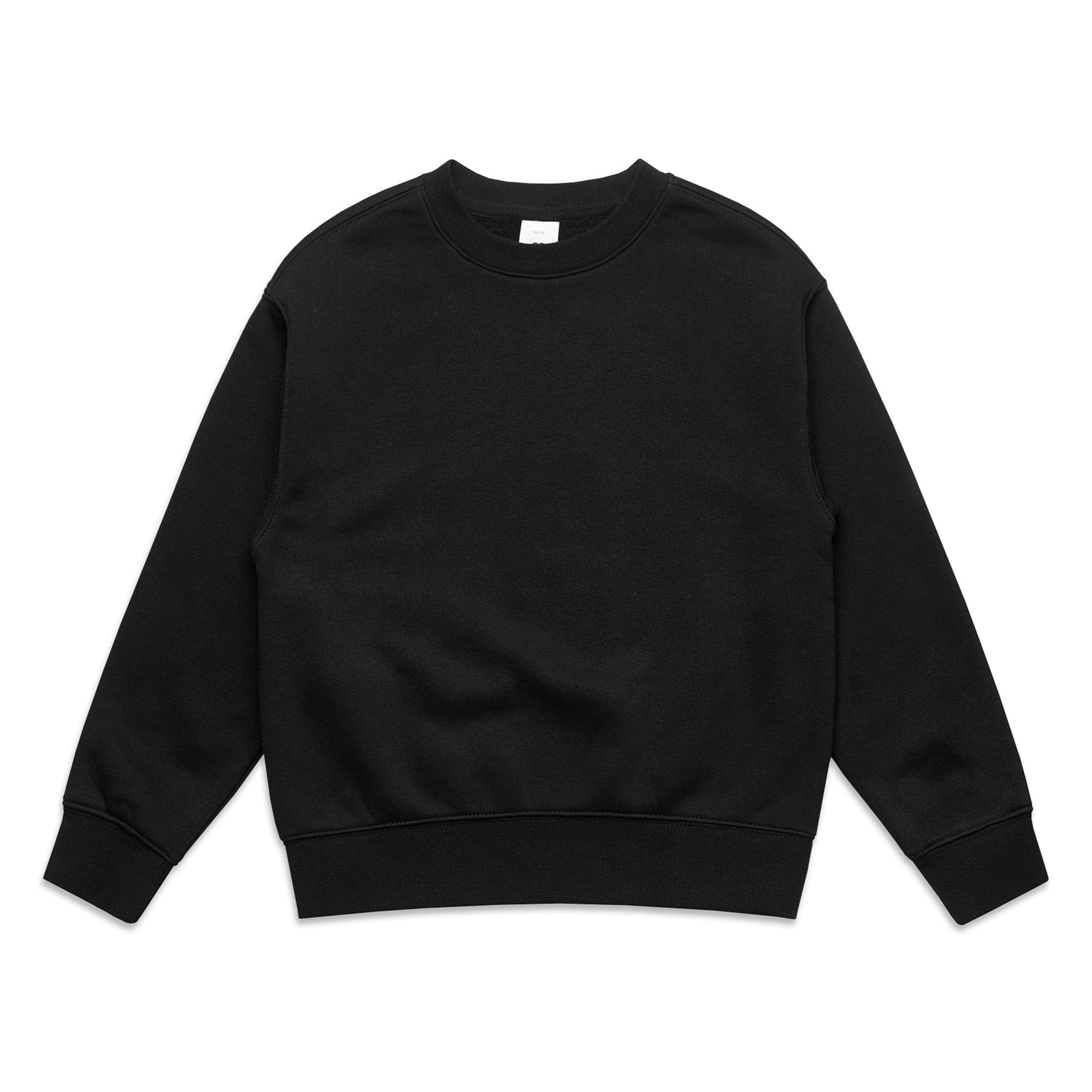 ASColour Crews Black / 8 ASColour Youth Relax Crew