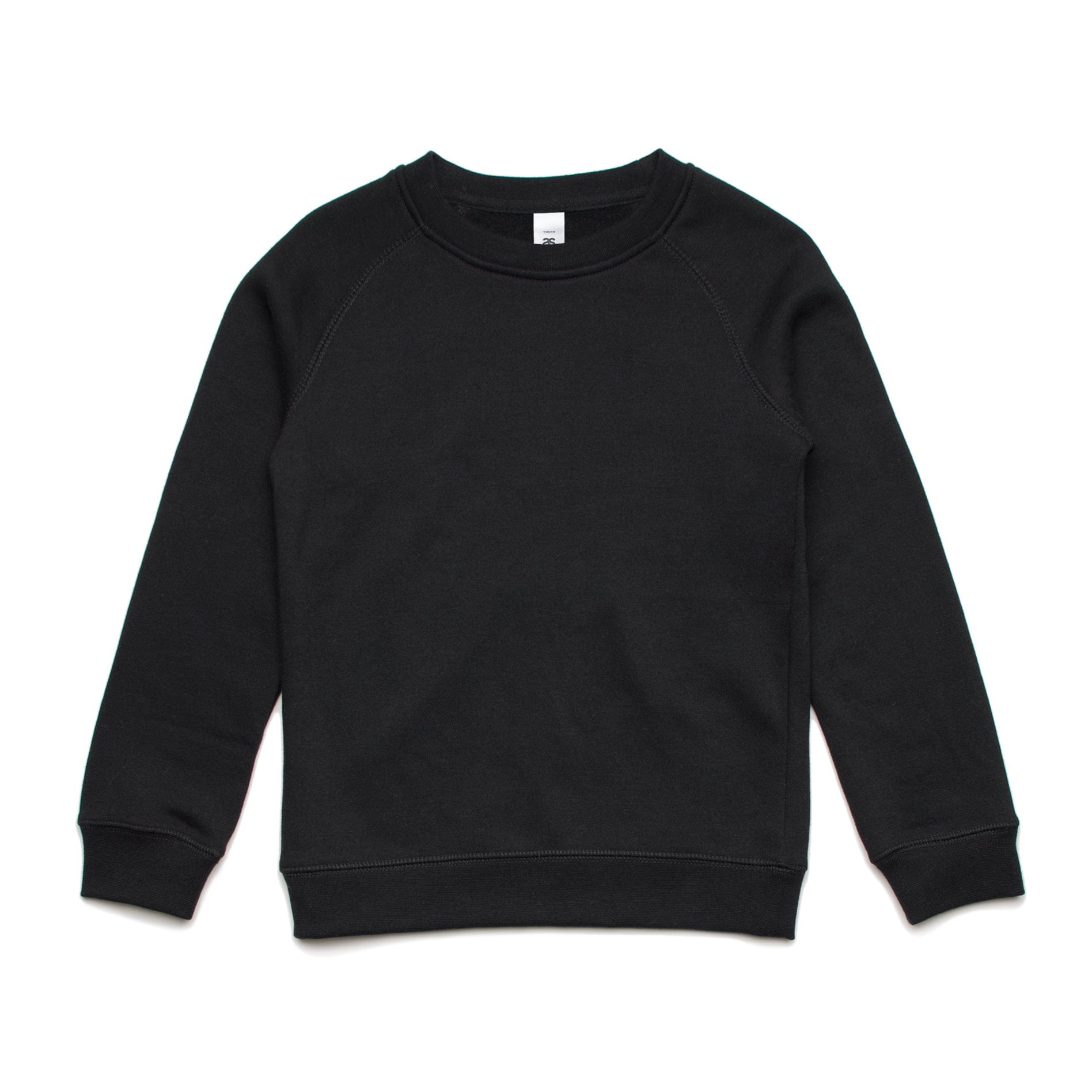 ASColour Crews Black / 8 ASColour Youth Supply Crew
