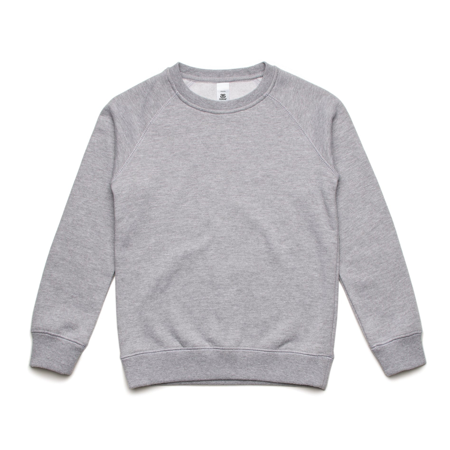 ASColour Crews Grey Marle / 8 ASColour Youth Supply Crew