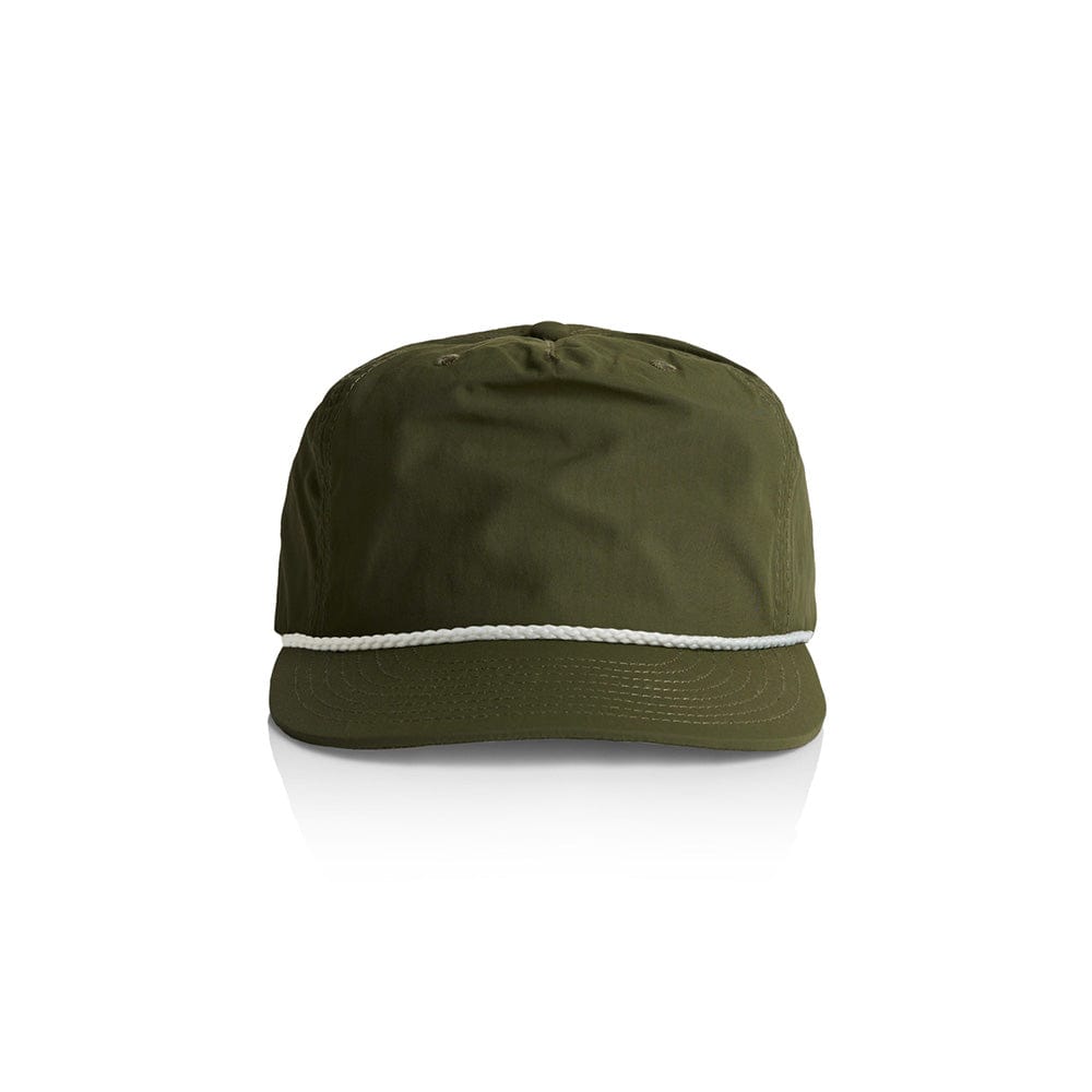 ASColour Hats Army/White / OSFA ASColour Surf Rope Cap