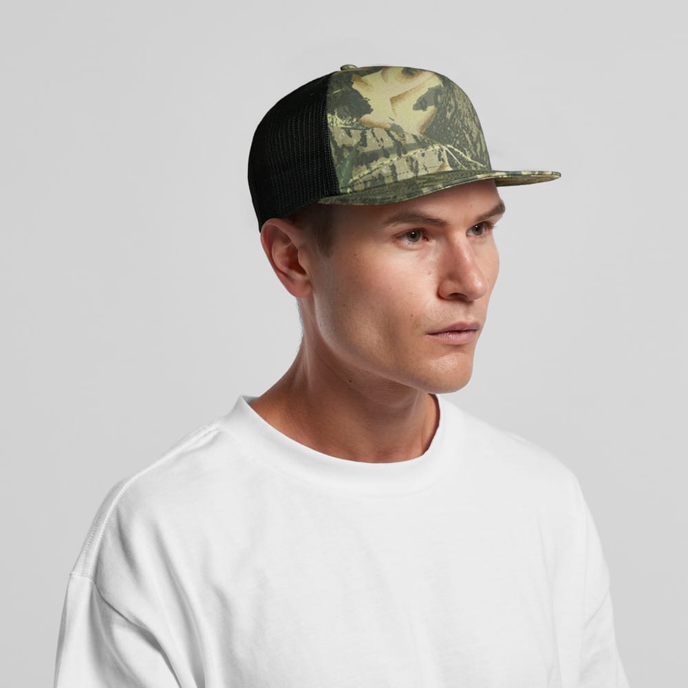 ASColour Hats ASColour Stock Contrast Camo Trucker