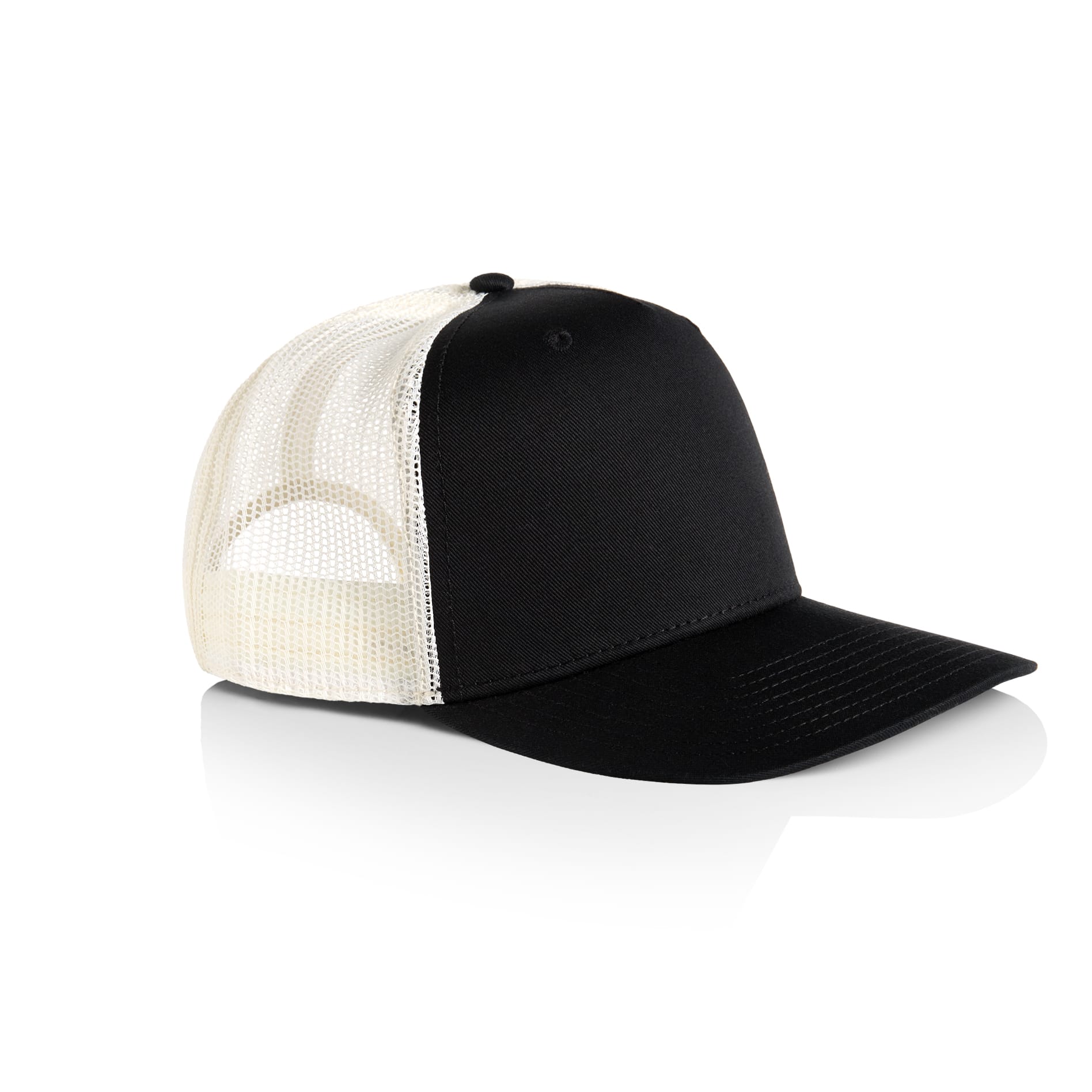 ASColour Hats Black/Ecru / OS ASColour Stock Contrast Trucker