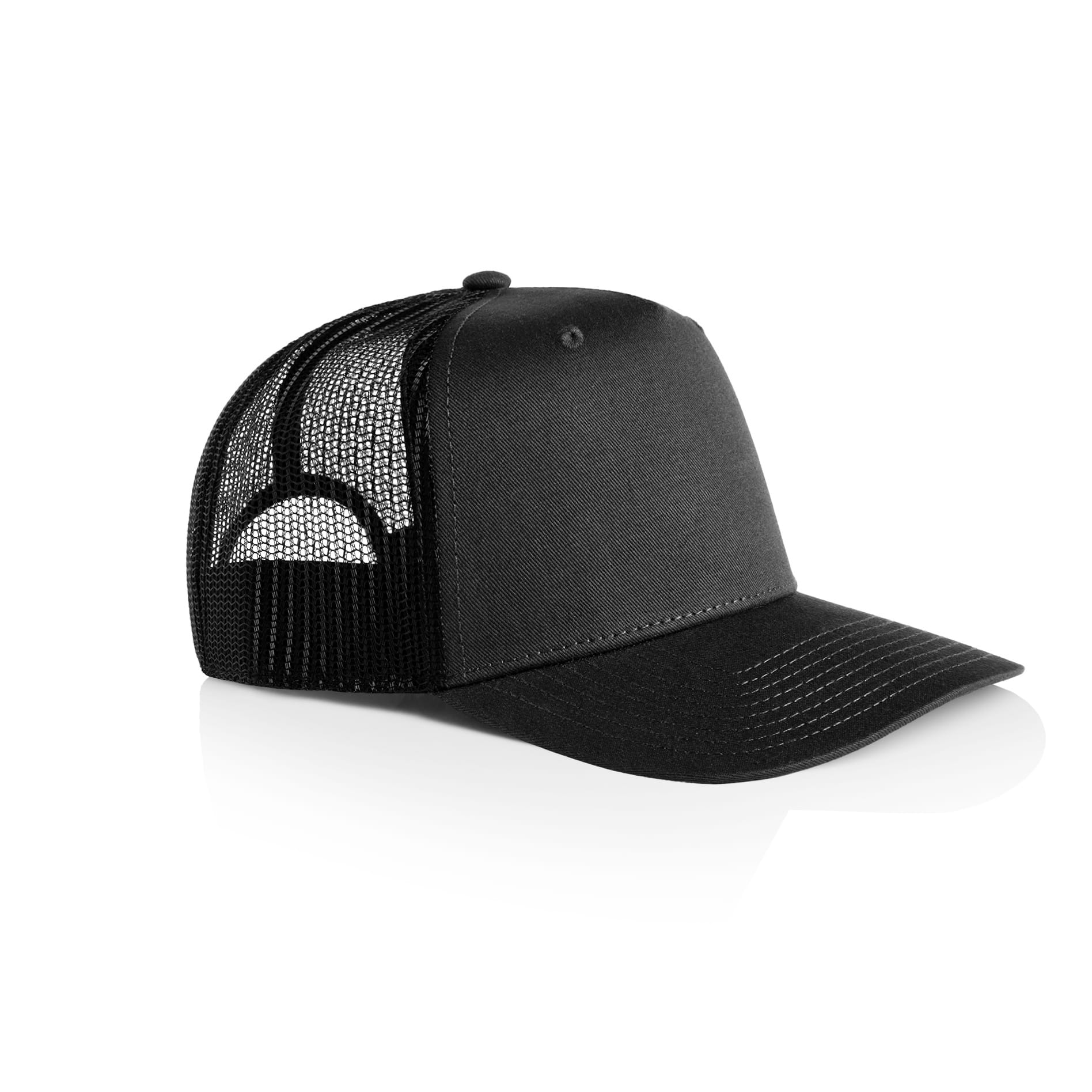ASColour Hats Coal/Black / OS ASColour Stock Contrast Trucker