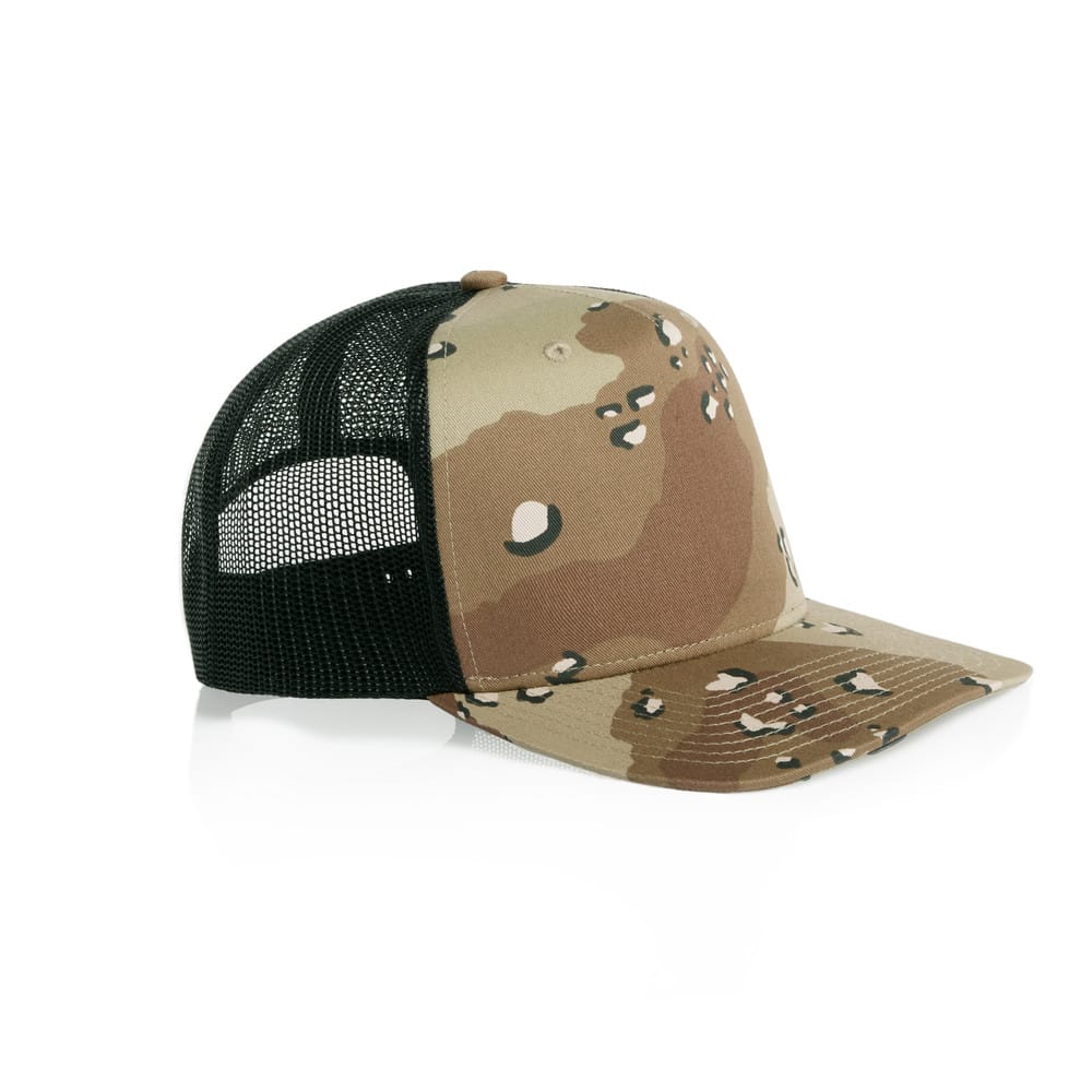 ASColour Hats Desert Camo/Black / OS ASColour Stock Contrast Camo Trucker