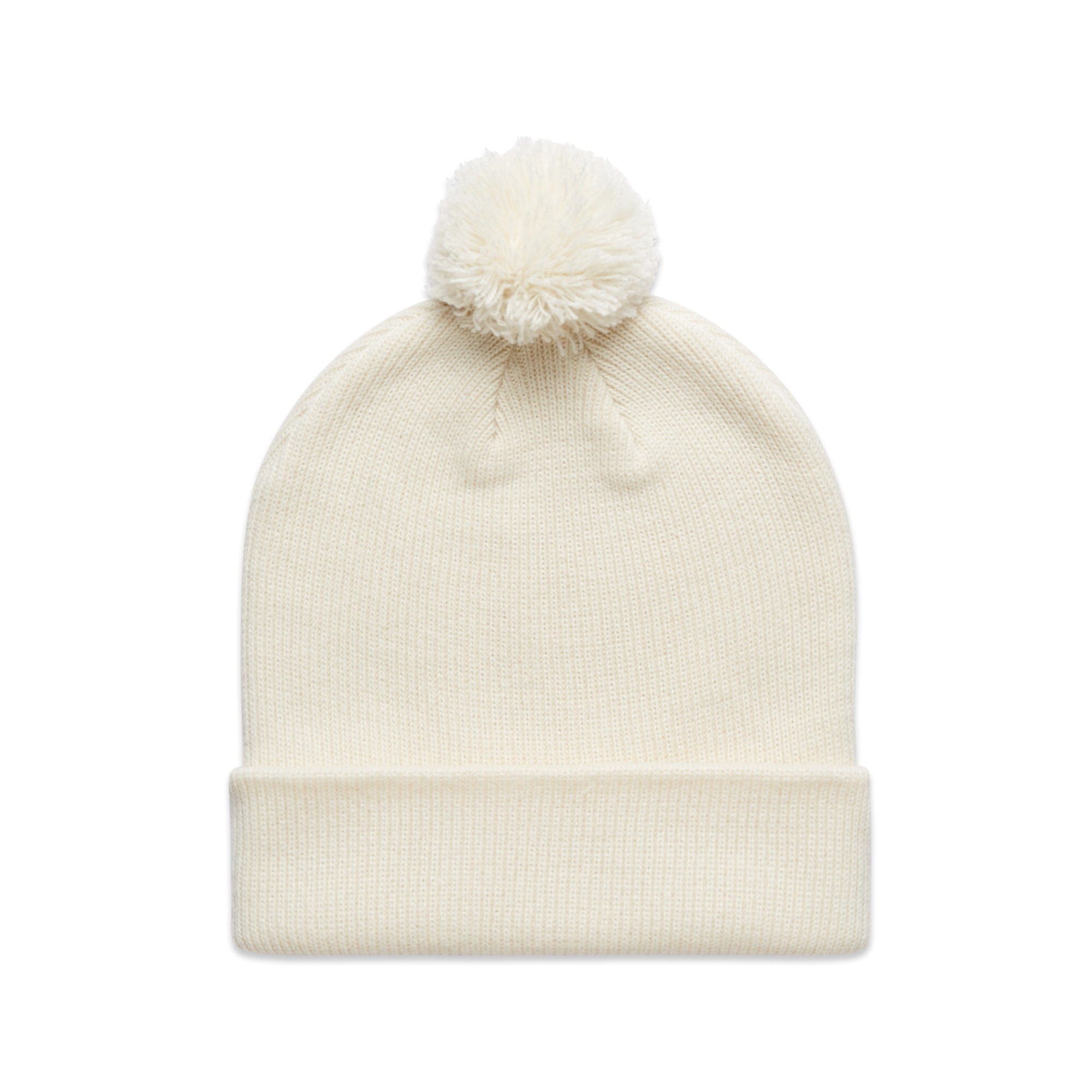 ASColour Hats Ecru / OS ASColour Pom Pom Beanie