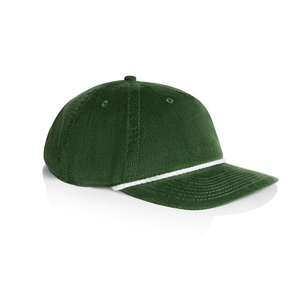ASColour Hats Forest/White / OS ASColour Class Cord Rope Cap