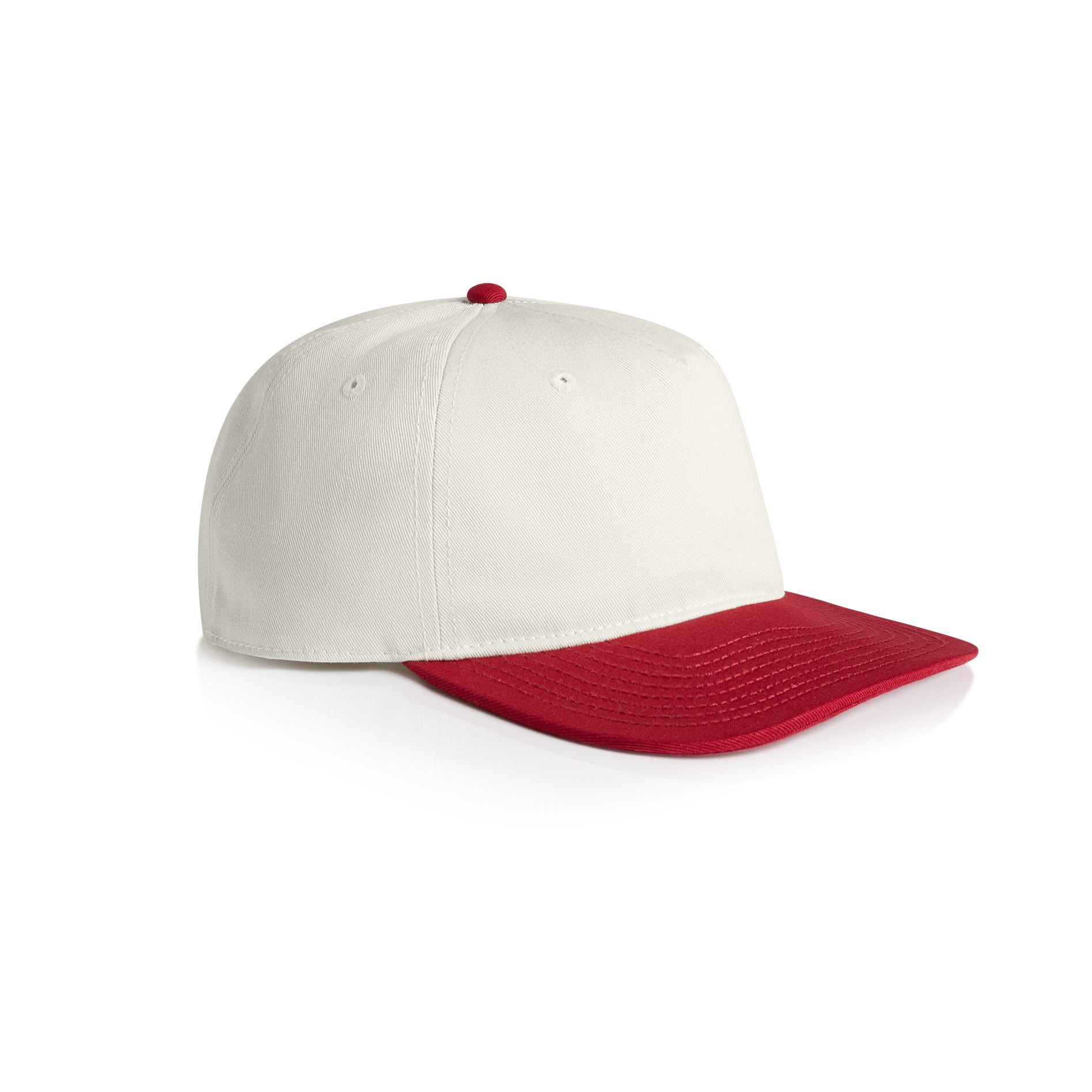 ASColour Hats Natural/Cardinal / OS ASColour Class Two-Tone Cap