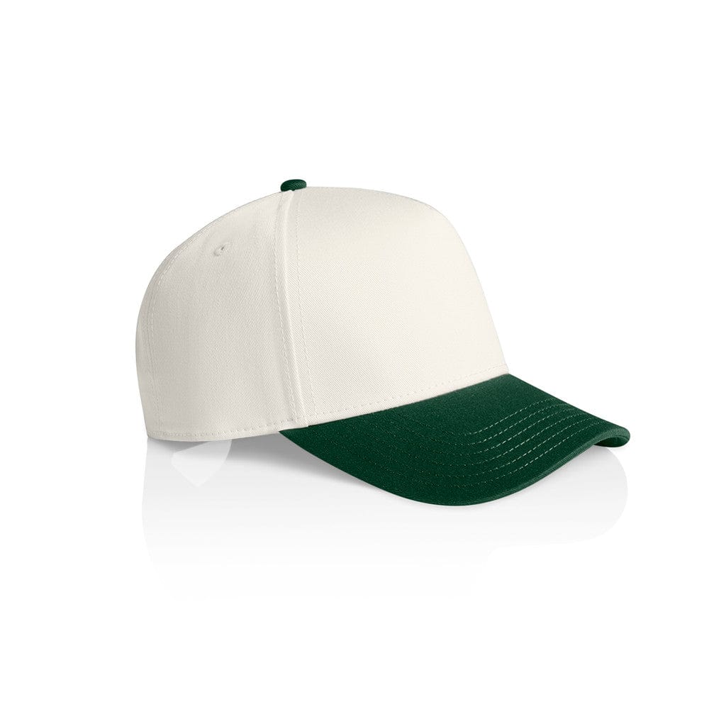ASColour Hats Natural/Forest / OS ASColour Frame Two-Tone Cap