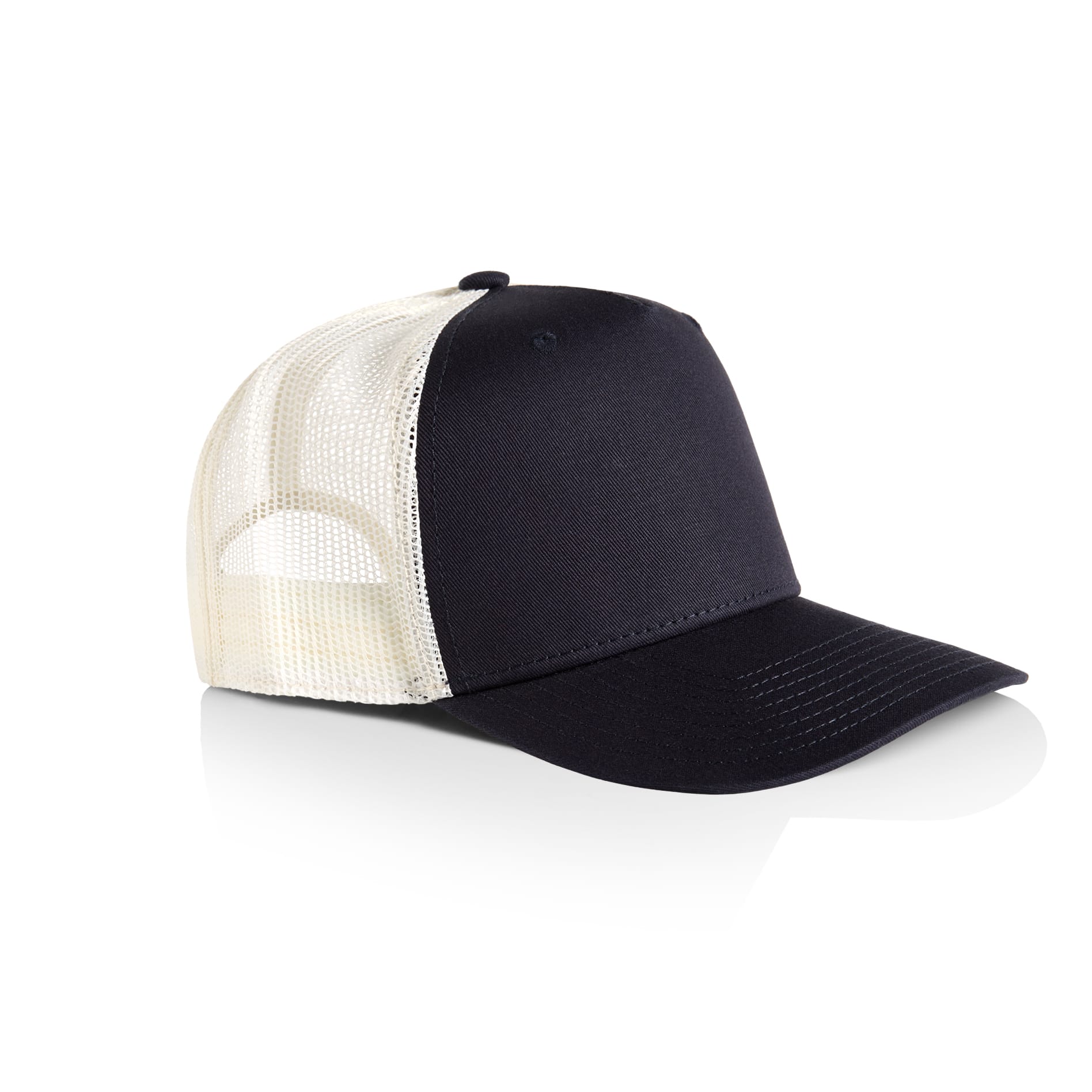 ASColour Hats Navy/Ecru / OS ASColour Stock Contrast Trucker