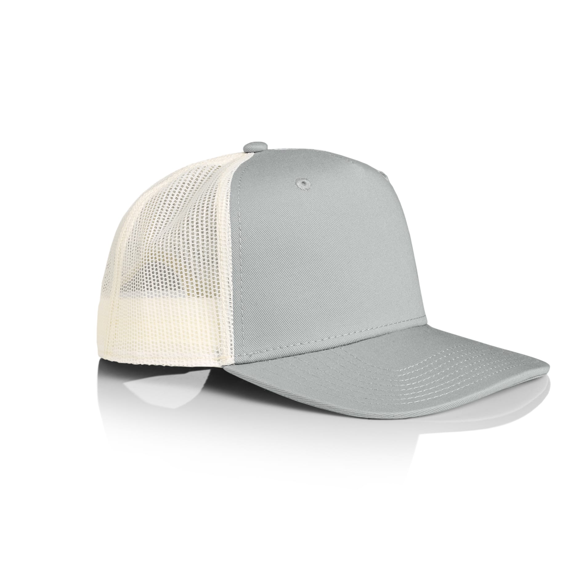 ASColour Hats Smoke/Ecru / OS ASColour Stock Contrast Trucker