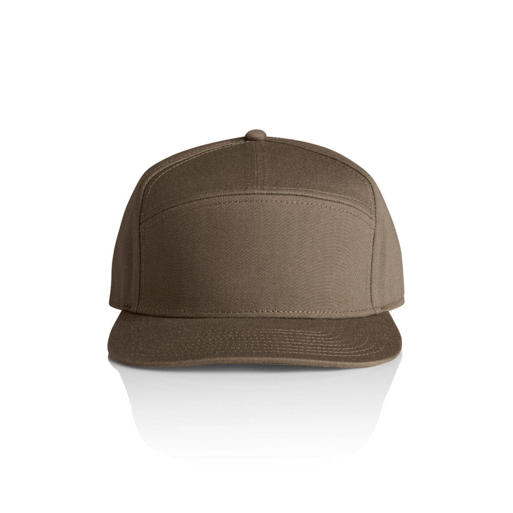 ASColour Hats Walnut / OS ASColour Stock 7-Panel Cap
