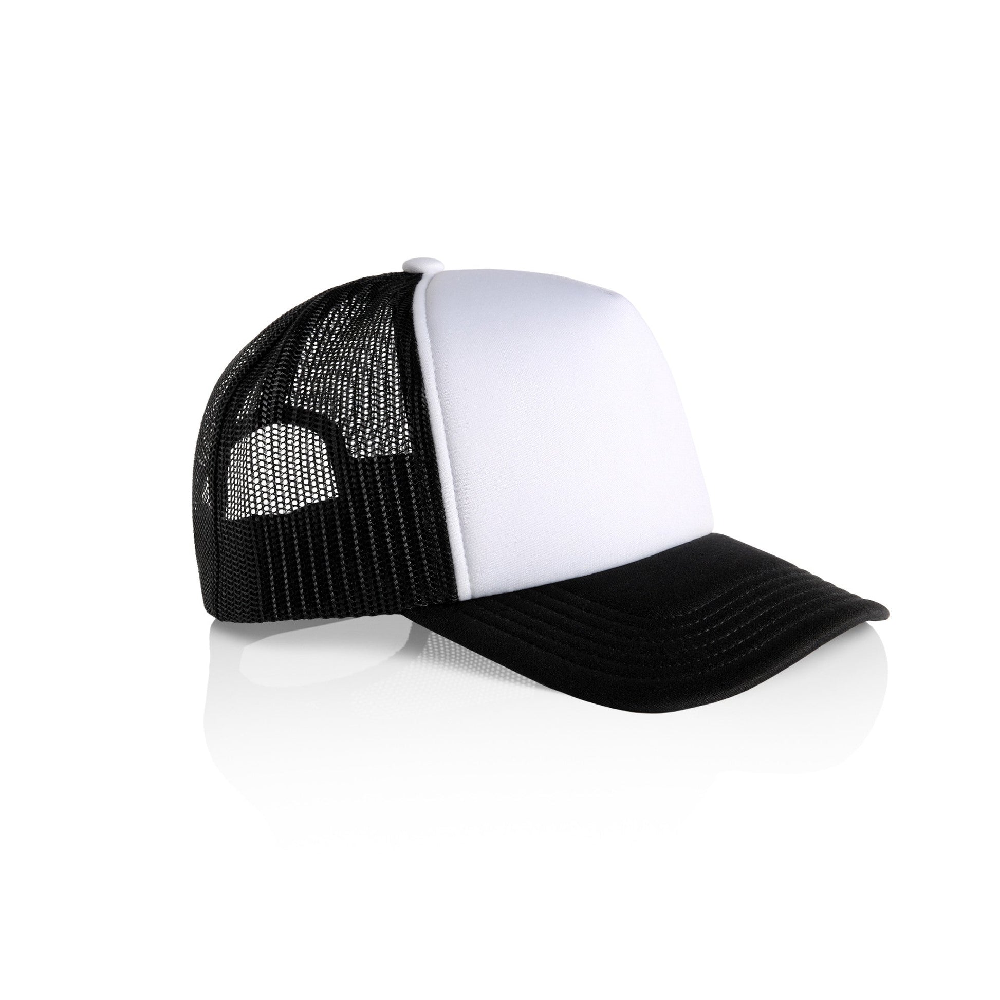 ASColour Hats White/Black / OS ASColour Frame Foam 2-Tone Trucker