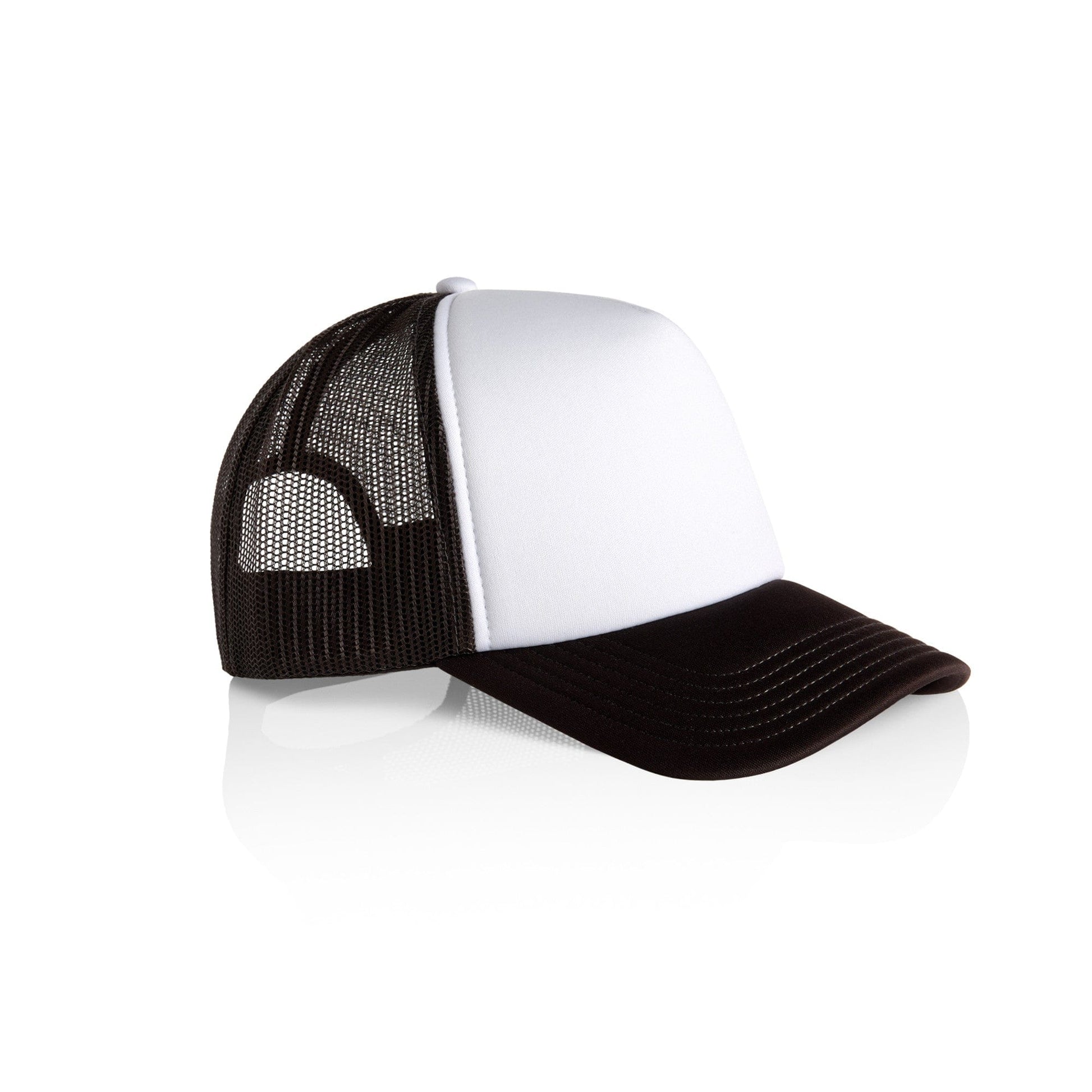 ASColour Hats White/Coal / OS ASColour Frame Foam 2-Tone Trucker