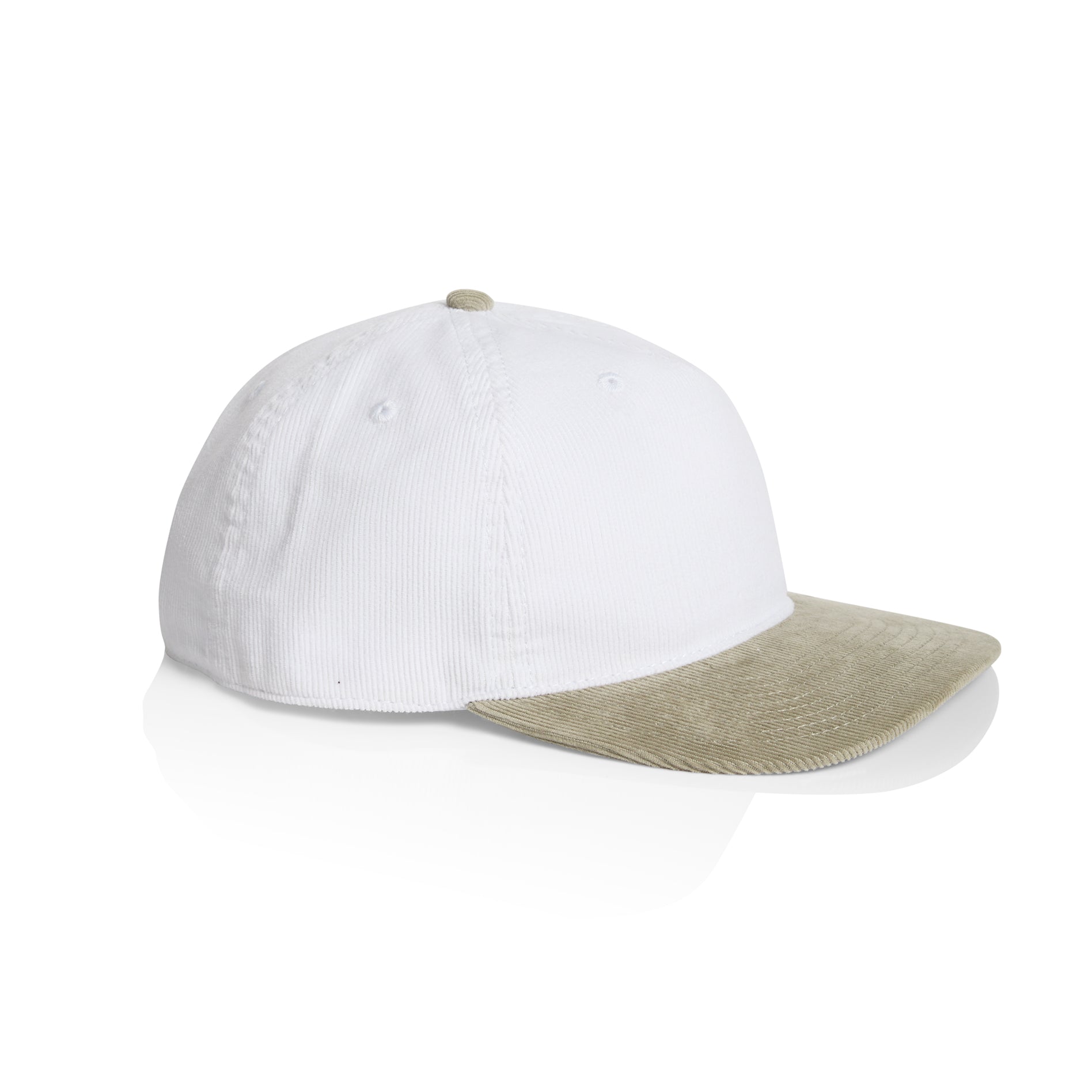 ASColour Hats White/Eucalyptus / OS ASColour Class Cord TwoTone Cap