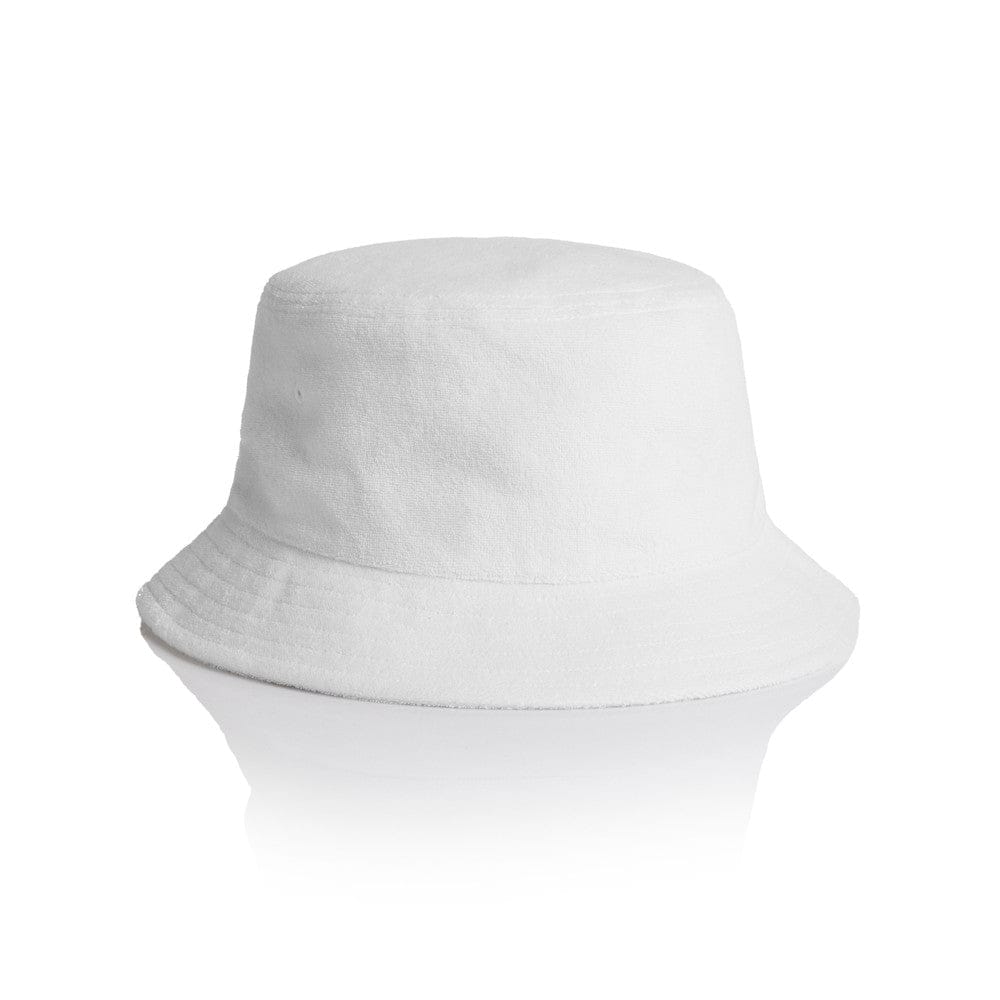 ASColour Hats White / OS ASColour Terry Bucket Hat
