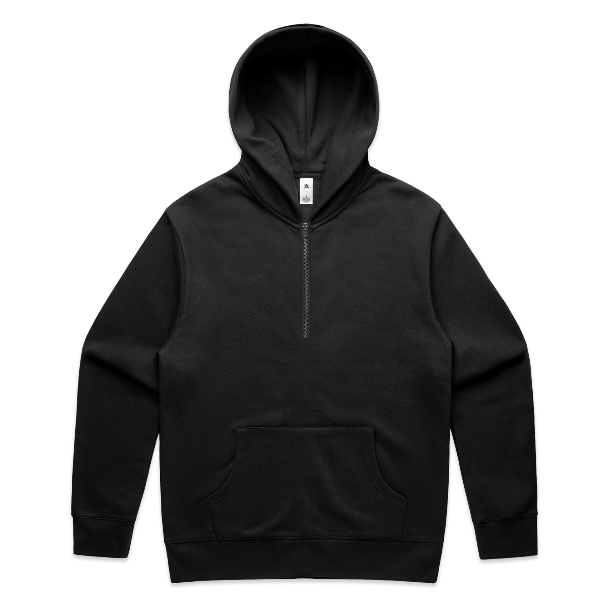 ASColour Hoodies Black / XS ASColour Relax Half Zip Hood