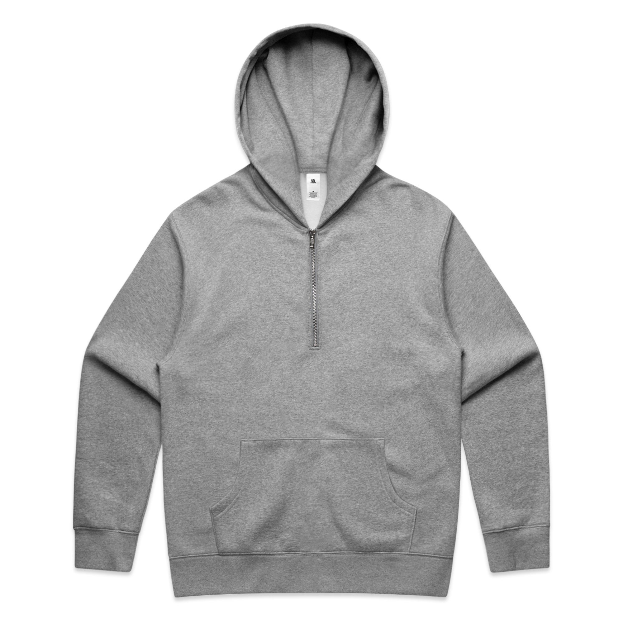 ASColour Hoodies Grey Marle / XS ASColour Relax Half Zip Hood
