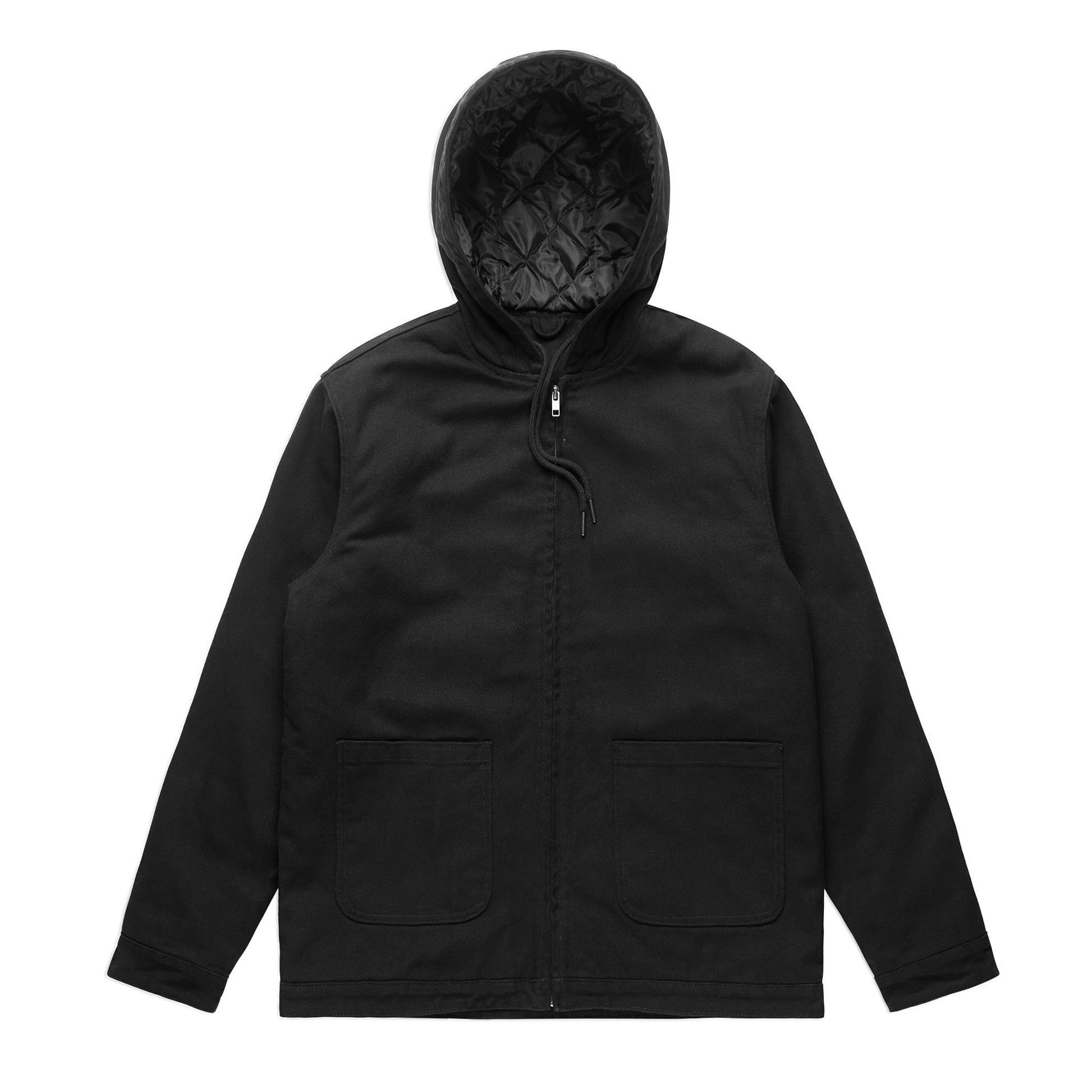 ASColour Jackets / Vests Black / S ASColour Canvas Heavy Hooded Jacket
