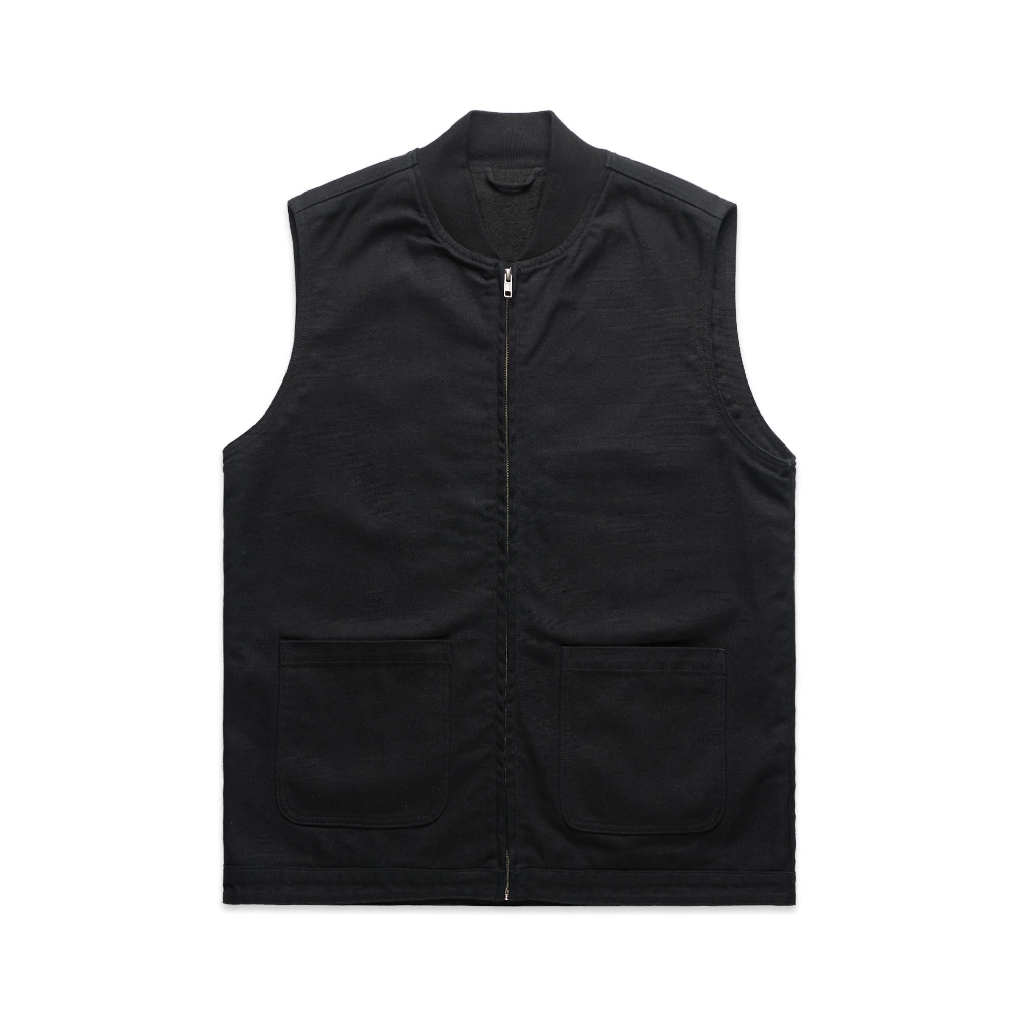 ASColour Jackets / Vests Black / S ASColour Canvas Heavy Vest