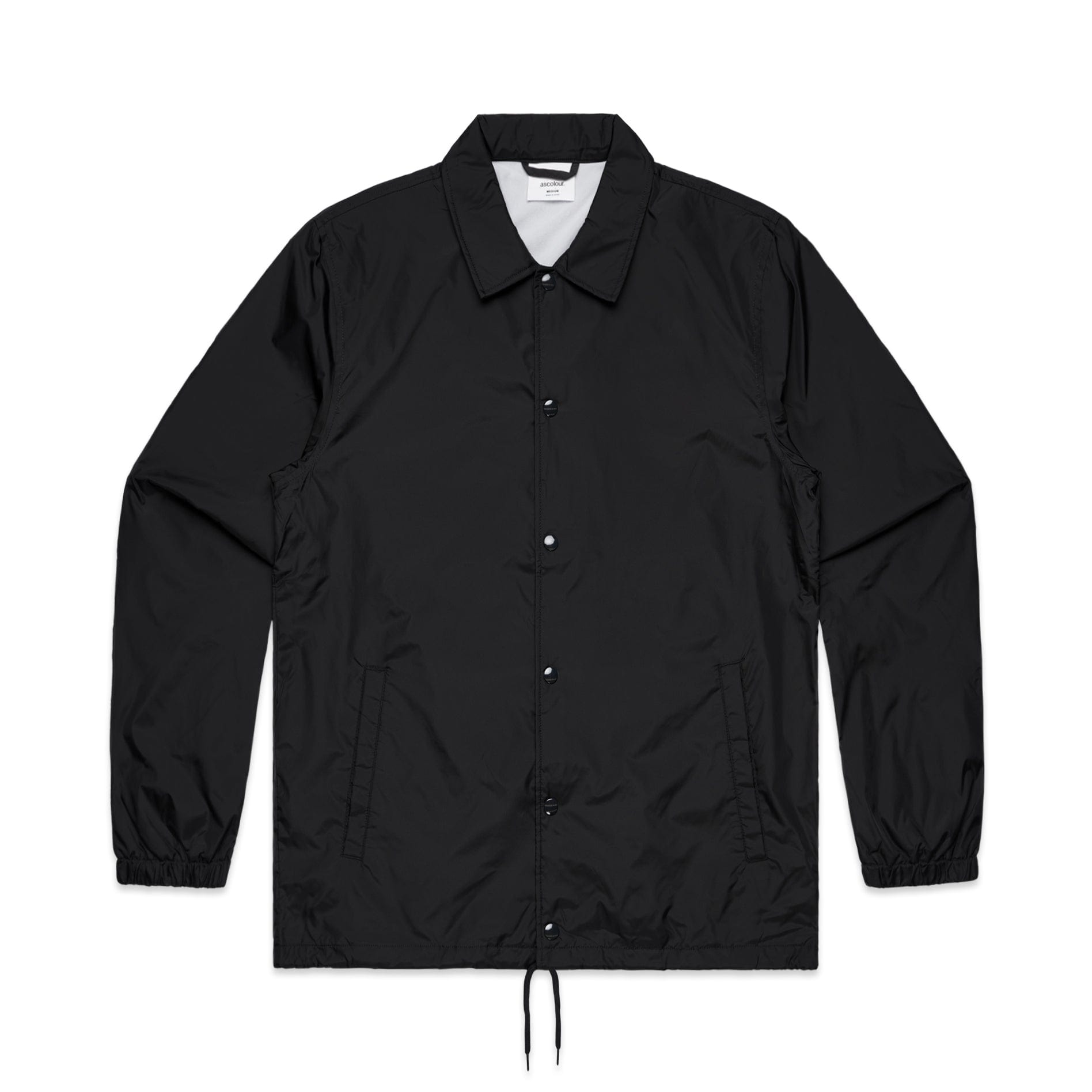 ASColour Jackets / Vests Black / S ASColour Coach Jacket
