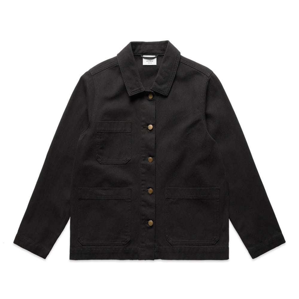 ASColour Jackets / Vests Black / XS ASColour Wo's Canvas Chore Jacket