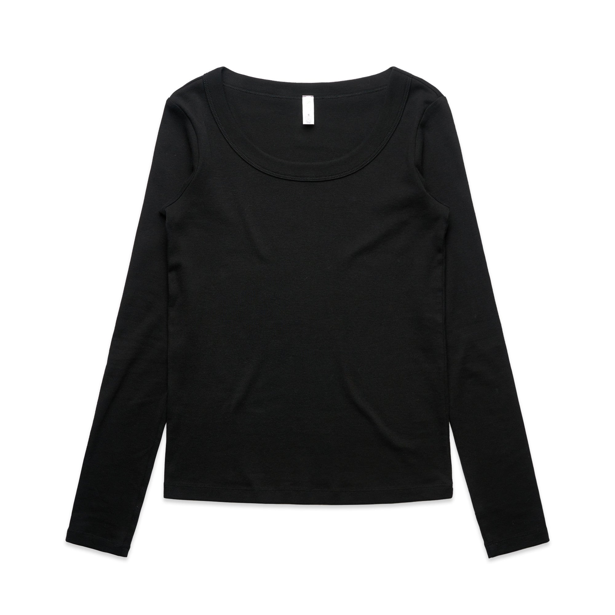 ASColour Longsleeves Black / XS ASColour Women's Organic Rib LS Tee