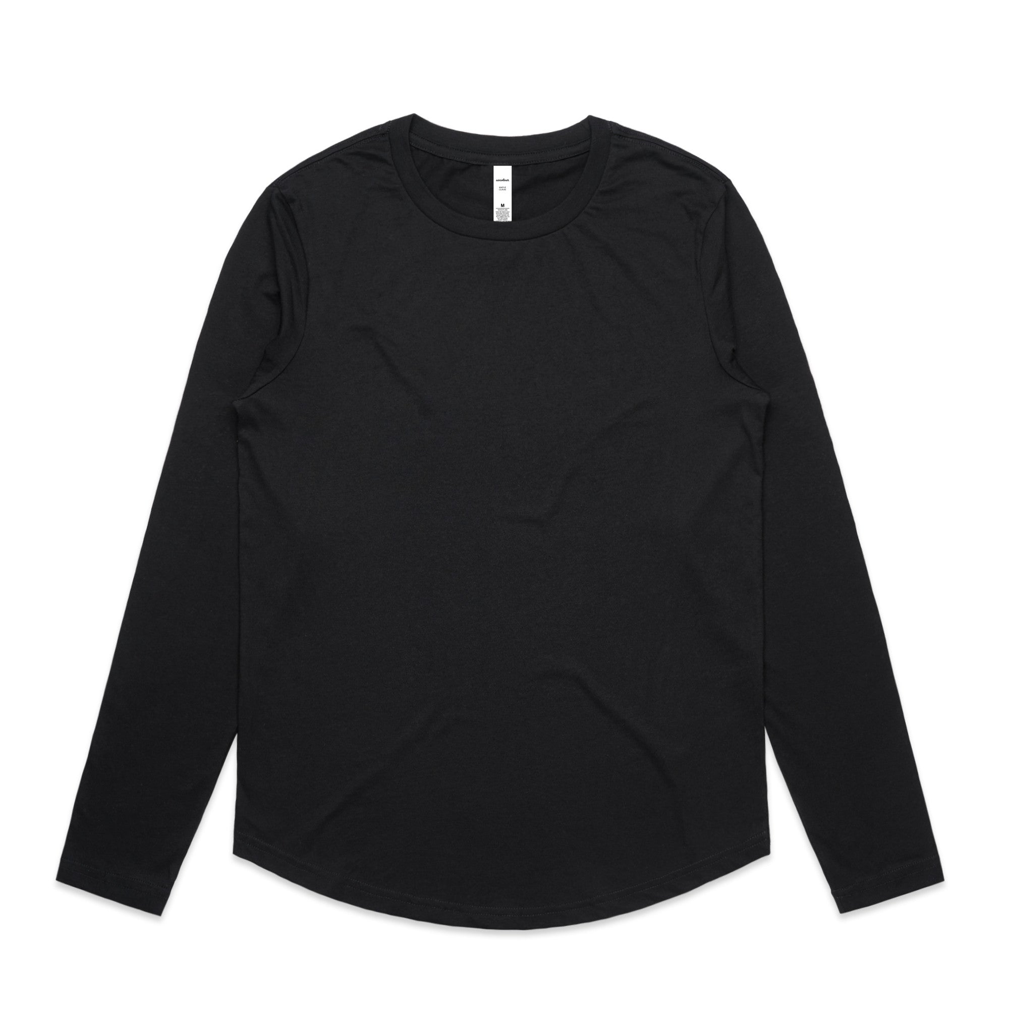 ASColour Longsleeves Black / XS ASColour Womens Maple Curve L/S Tee
