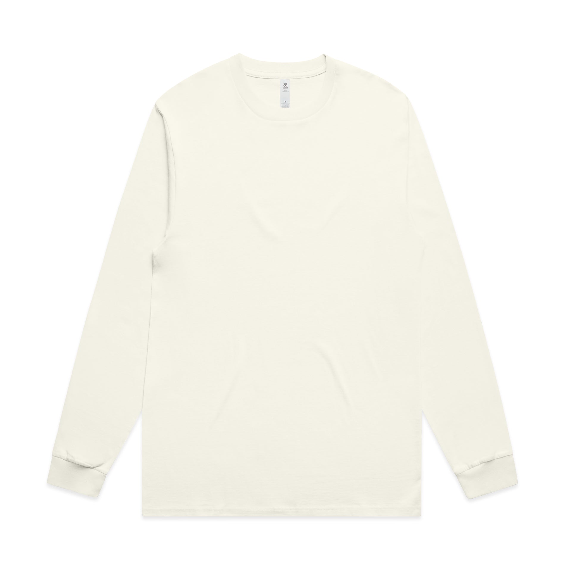ASColour Longsleeves Ecru / S ASColour Block L/S Tee