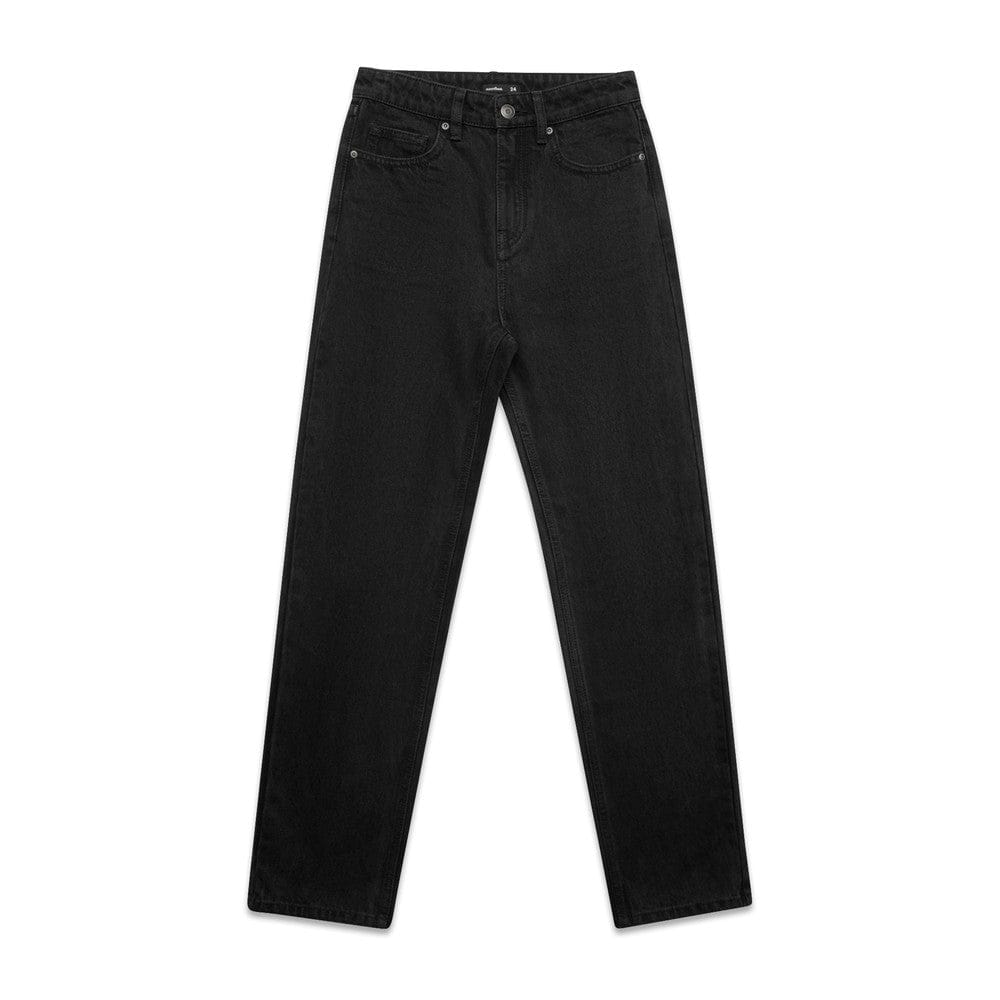 ASColour Pants / Shorts Washed Black / 24 AS Colour Wo's Straight Jeans